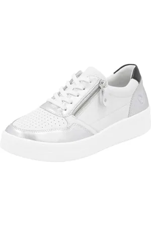 Remonte Damskie buty sportowe D0J05 Low, białe 80, 40 EU, , 40 EU