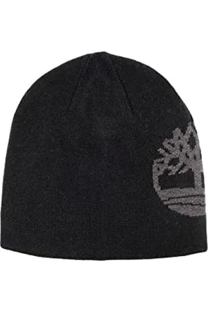 Timberland Męski odwracalny żakardowy kapelusz z logo Cold Weather, , Rozmiar uniwersalny