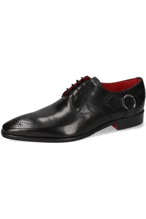 Melvin & Hamilton Elvis 82, męskie buty Derby, czarne, 41 EU, , 41 EU