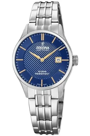 Festina Unisex dla dorosłych analogowy zegarek kwarcowy z bransoletką ze stali szlachetnej F20006/3