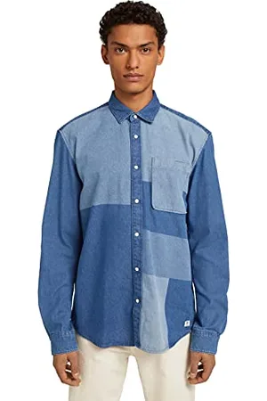TOM TAILOR Męskie koszula jeansowa 1026884, , S