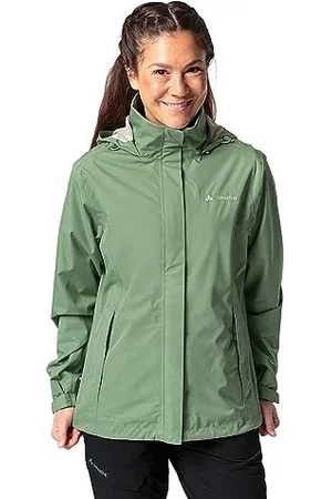 Vaude Damska lekka kurtka Escape Deszcz, Willow Green, 42, , 40