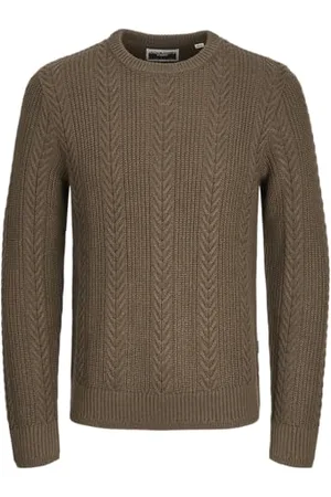 JACK & JONES Jack&Jones Jcocipher Knit Crew Neck, , XS