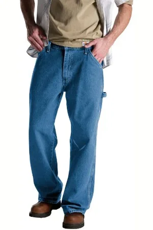 Dickies Męskie dżinsy stolarskie, swobodny krój, 44W x 34L