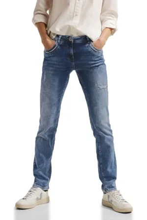 CECIL Damskie spodnie jeansowe Casual, , 28W / 32L