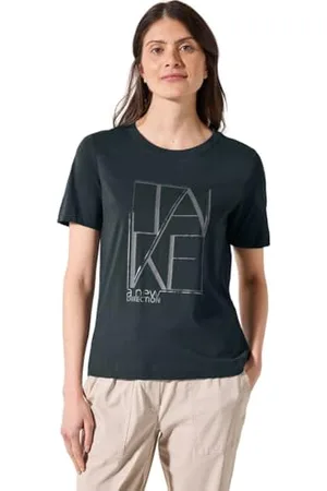 CECIL Basic Take FP T-shirt, , XS