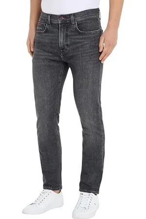 Tommy Hilfiger Męskie spodnie jeansowe Bleecker Pstr Damon Blk, , 30W / 32L