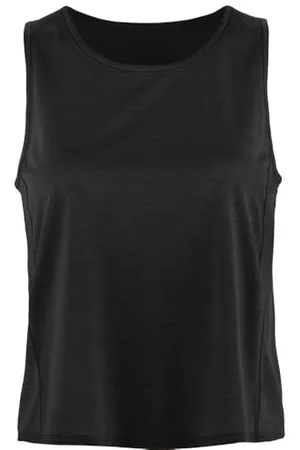 Fjällräven FJALLRAVEN 14600201-550 Abisko Lite Tank W Tank Top damski czarny, rozmiar L, , L