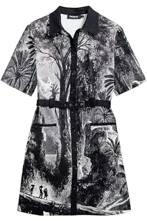 Desigual Vest_Tropic_LITOGRAPHY_L, 2000 czarny, XS, , XS