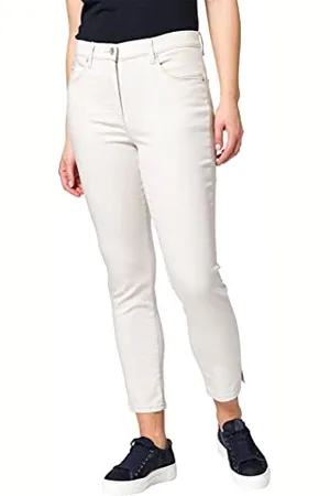 Brax BRAX Lesley damskie spodnie typu Capri, krój Super Slim Fit, rozciągliwa bawełna, , 52 PL