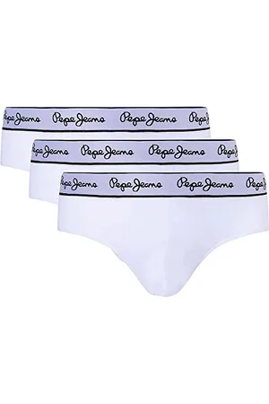 Pepe Jeans Majtki męskie (3 sztuki), Biały (biały), L