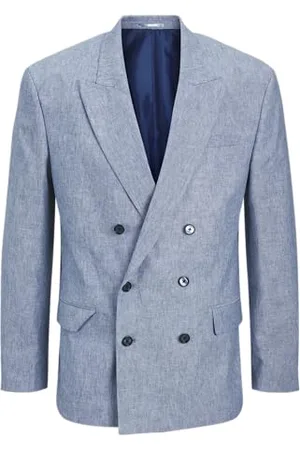 JACK & JONES Męska marynarka Jprriviera Linen Db Relaxed Fit, , 50