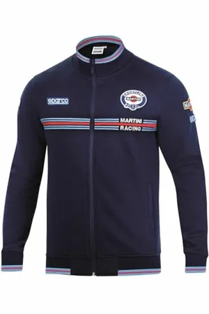 Sparco Martini Racing Unisex Dorosły Bluza, Granatowy (marynarski), Standardowy, , L
