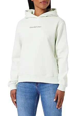 Calvin Klein Jeans Damska bluza z kapturem Institutional Regular, , XL