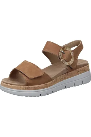 Comfortabel Damskie sandały 710207-02, 37 EU szerokie, , 37 EU szeroki