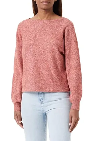 VERO MODA Bestseller A/S Damski VMDOFFY LS Boatneck GA Boo sweter, , S, , S