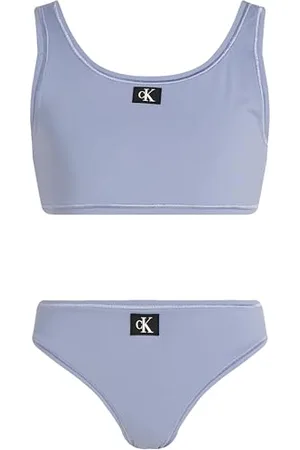 Calvin Klein CK JEANS BRALETTE BIKINI SET Bralette, , 12-14, , 12-14 lat