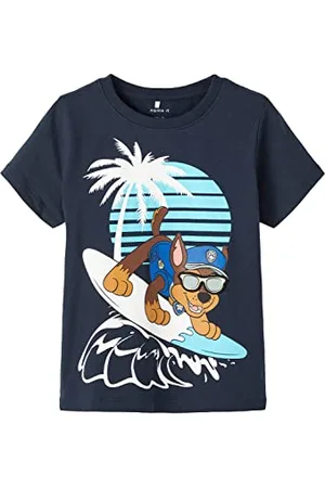 NAME IT Chłopięcy Nmmmunav Pawpatrol SS Cplg Top, , 92