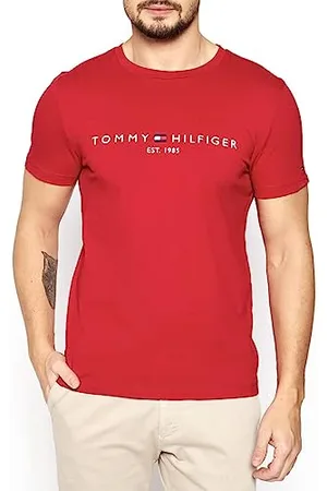 Tommy Hilfiger Męska koszulka z logo Tommy