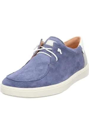 Think! Herren TURNA chromfrei gegerbte nachhaltige Halbschuhe, DENIM/KOMBI 8000