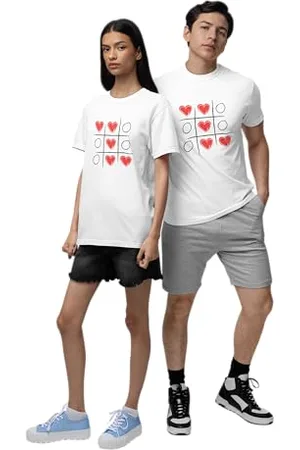 REPUBLIC OF CALIFORNIA Unisex URCTS037-XXL-WH Love-X-O-Love-Always-Wins-T-Shirt- , XXL, , XXL