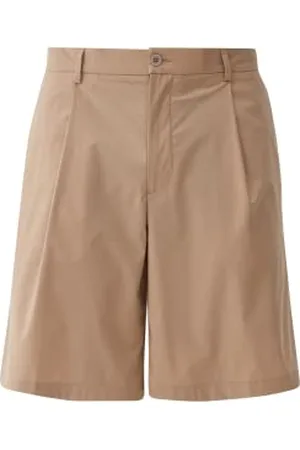 QS by s.Oliver Bermudy męskie, slim fit, brązowe, 36, , 36