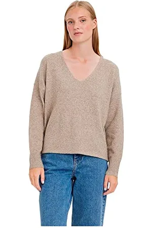 VERO MODA Bestseller a/s Damski sweter Vmdoffy Ls z dekoltem w serek Ga Noos, , XS