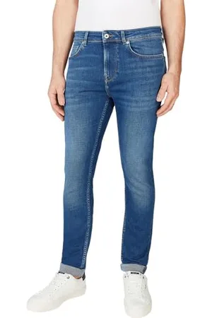 Pepe Jeans Dżinsy męskie SKINNY JEANS, niebieskie (Denim - HX3), 32W/32L, , 32W / 32L