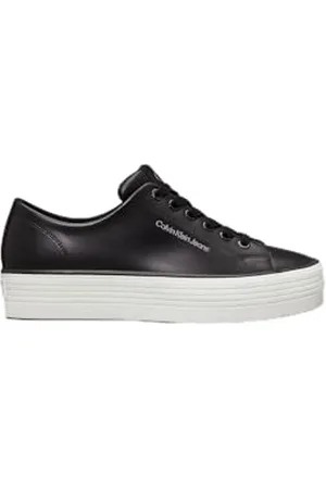 Calvin Klein CK JEANS Damskie Sneakersy Bold Vulc Flatf Low LTH w Yw0yw01633, , 6
