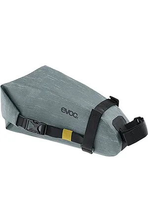 Evoc SEAT PACK WP 2, prosta torba pod siodełko (lekkie akcesorium rowerowe, wodoodporna torba rowerowa, tylna torba rowerowa, wymiary: 10 x 26 x 11 cm, waga: 180 g, pojemność: 2 l), stalowy