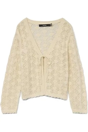 VERO MODA VMNEWVERENA 3/4 V-Neck Kardigan Boo, , XL