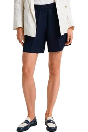 GANT REL LINEN BLLEND PULL ON SHORTS, , 38