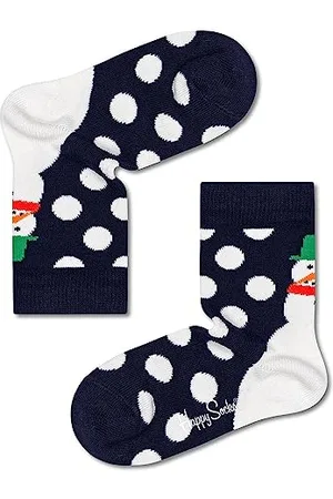 Happy Socks Skarpety dziecięce uniseks Jumbo bałwan
