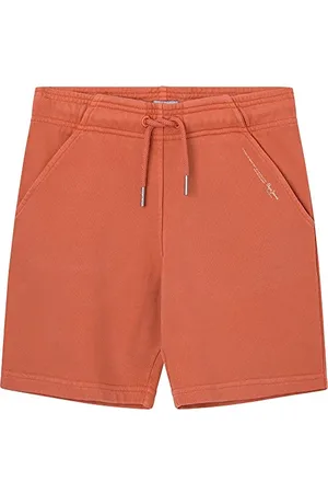Pepe Jeans Davide szorty chłopięce bermudy, Pomarańczowy (Squash Orange), 10 lat
