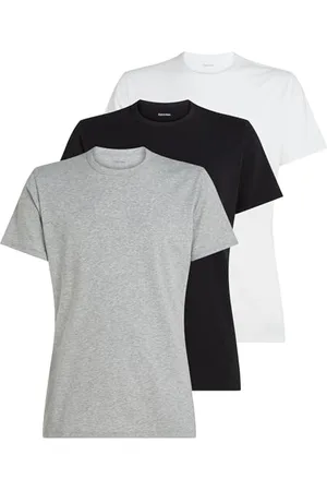 Calvin Klein Męska koszulka S/S CREW NECK 3PK LV00NB4185 S/S, , XS, , XS