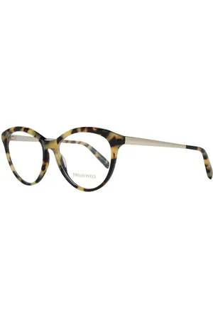 Emilio Pucci Unisex oprawki okularów dla dorosłych EP5067 056 53, brązowe (Avana)