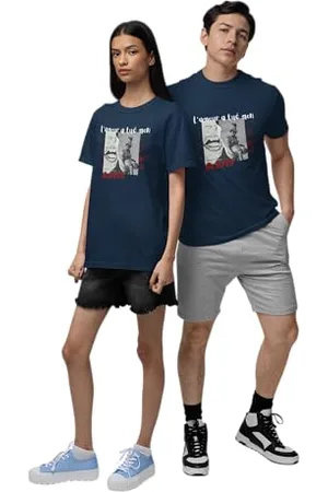 REPUBLIC OF CALIFORNIA Unisex URCTS030-XL-NA L-Love-a-Tue-Mon-Ami-T-Shirt- Navy, XL, , XL