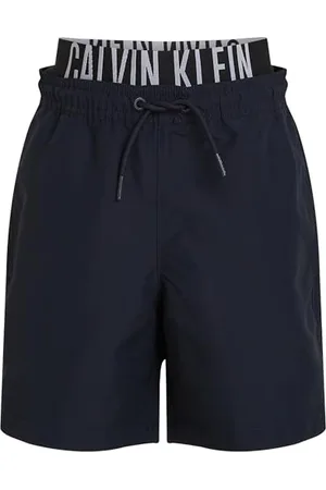 Calvin Klein CK JEANS Chłopięce średnie podwójne szorty WB, niebieskie (ciemny szafir), 14-16, , 14-16 lat