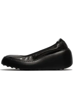 Fly London Damskie kliny DOLF658FLY, czarne, 7 UK, , 40 EU
