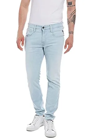 Replay Męskie dżinsy Anbass Slim-Fit X-Lite Plus ze stretchem, , 32W / 30L