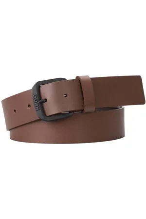 HUGO BOSS Berker-b_sz40 męski pasek, średni brąz 210, 95, , 95