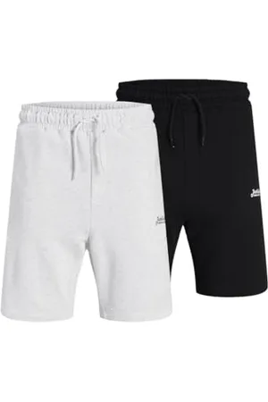 JACK & JONES Jpstgordon Beau Sweat Shorts 2Pk Mp Pls, , 5XL