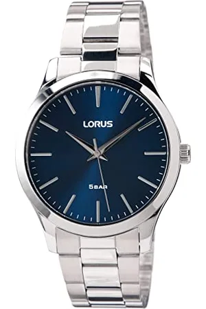 Seiko Męski analogowy zegarek kwarcowy z metalową bransoletką RRX65HX9