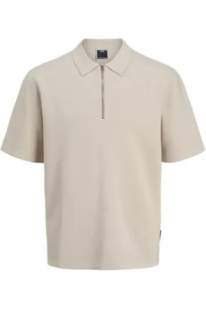 JACK & JONES Jcorecharge Knit Zip Polo, , L