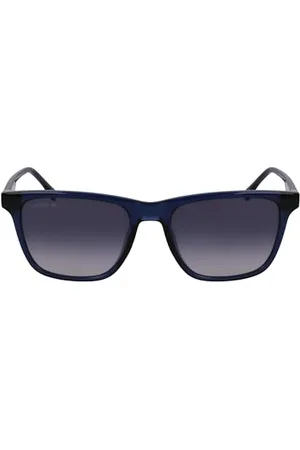 Lacoste L6041S Okulary Słoneczne 410 TRANSPARENT BLUE 54/18/145 Mężczyzna