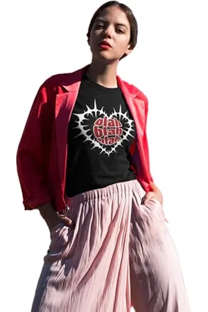 REPUBLIC OF CALIFORNIA Unisex URCTS002-L-BK Blah-Blah-Blah-T-Shirt- , L, , L