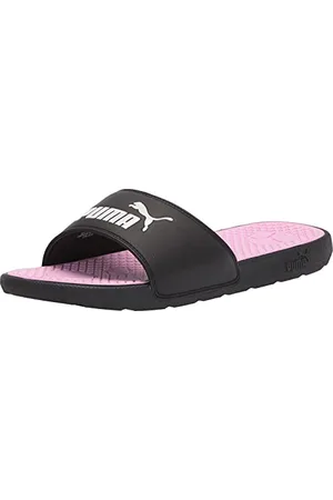 PUMA Damskie fajne sandały dla kota, Black , biało-jasnoróżowe, 41 EU