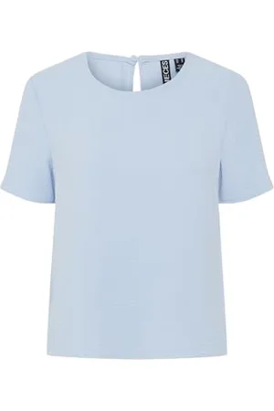 Pieces® Pcanna Ss O-Neck Top Noos Bc, , XS