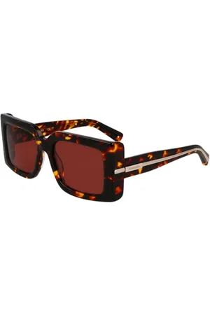 Salvatore Ferragamo Unisex SF2032S okulary przeciwsłoneczne, ciemne tortoise, rozmiar 55, , 55