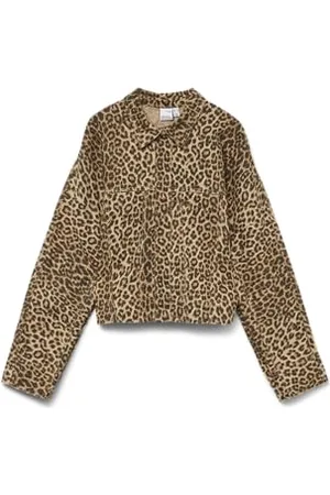 VERO MODA Vmnixi Ls Denim Leo Jakcet damski, , XL